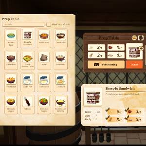 Merchants of Rosewall Table de Préparation