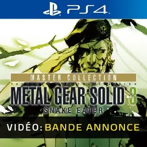 METAL GEAR SOLID 3 Snake Eater Master Collection PS4 - Bande-annonce Vidéo
