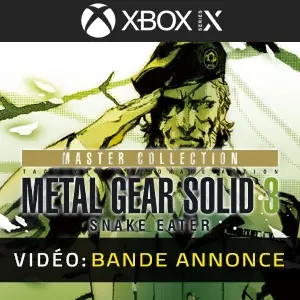 METAL GEAR SOLID 3 Snake Eater Master Collection Xbox Series X - Bande-annonce Vidéo
