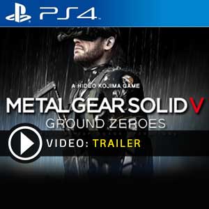 Metal Gear Solid 5 Ground Zeroes PS4 en boîte ou à télécharger