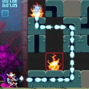 Mighty Switch Force! - Flux D'eau