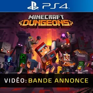 Minecraft Dungeons PS4 - Bande-annonce Vidéo