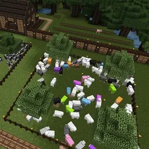 Minecraft Java & Bedrock Edition - Moutons et vaches