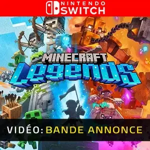Minecraft Legends Nintendo Switch - Bande-annonce Vidéo