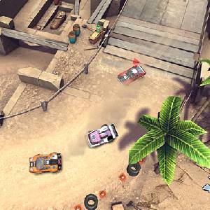 Mini Motor Racing X - Vue de Dessus