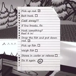 Missing The Point - Checklist de pêche