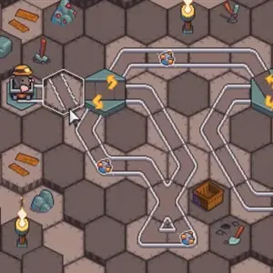 Mole Cart Mining - Changement de Voie