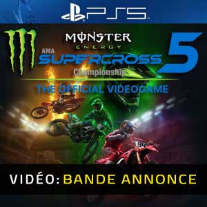 Monster Energy Supercross 5 PS5 Bande-annonce vidéo