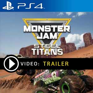 Monster Jam Steel Titans PS4 en boîte ou à télécharger