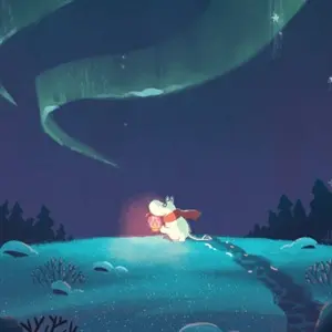 Moomintroll: Winter's Warmth – Aurores Boréales