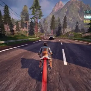 Moto Racer 4 - Route asphaltée