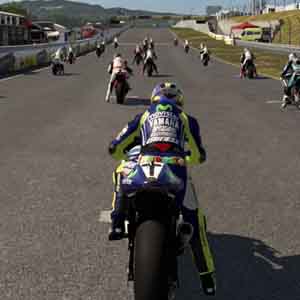 MotoGP 15 PS4 Vue du joueur