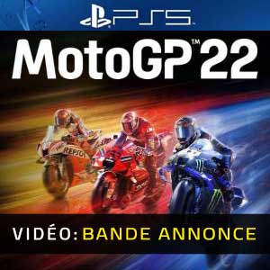 MotoGP 22 PS5 Bande-annonce Vidéo