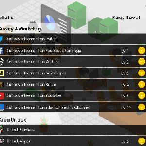 Multishop Tycoon Deluxe - Enquête et Marketing