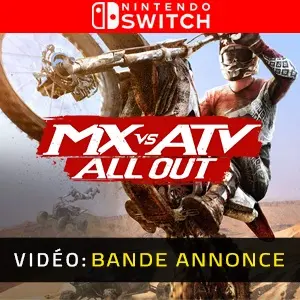 MX vs ATV All Out Nintendo Switch - Bande-annonce Vidéo