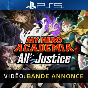 MY HERO ACADEMIA: All’s Justice PS5 - Bande-annonce Vidéo