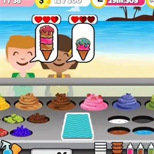 My little IceCream Booth - Remplis les commandes