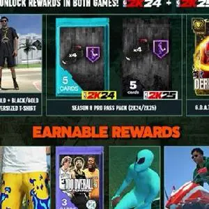NBA 2K25 Pro Pass: Season 8 - Double Droit