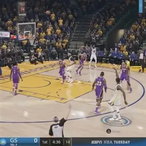 NBA LIVE 19 - Golden State Warriors vs. Los Angeles Lakers