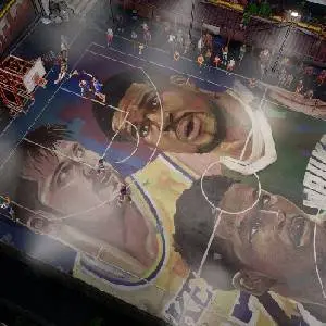 NBA THE RUN - Terrain de Basket