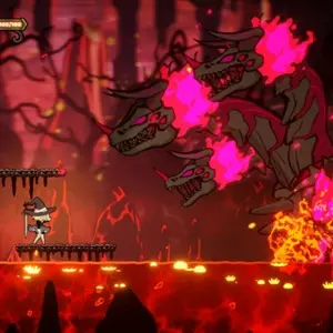 Never Grave The Witch and The Curse - Combat de boss