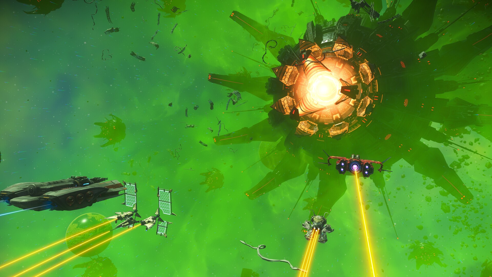 Astronaute de No Man's Sky explorant une planète alien vive sur PC