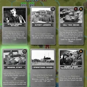 No Retreat! The Russian Front - Cartes d’événements historiques