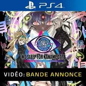 No Sleep For Kaname Date - From AI: THE SOMNIUM FILES PS4 - Bande-annonce Vidéo
