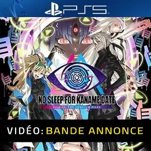 No Sleep For Kaname Date - From AI: THE SOMNIUM FILES PS5 - Bande-annonce Vidéo