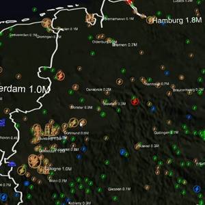 Nuclear War Simulator Interface