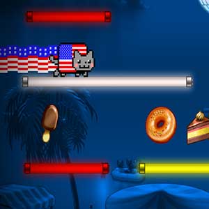 Nyan Cat Lost in Space disco tour