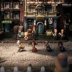 Octopath Traveler 2 Marché De La Ville