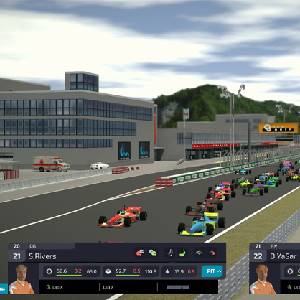 Open Wheel Manager 2 - Départ de Course