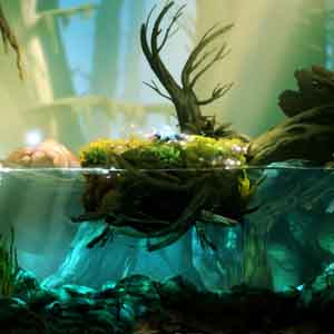 Ori and the Blind Forest - Flotter sur l'eau