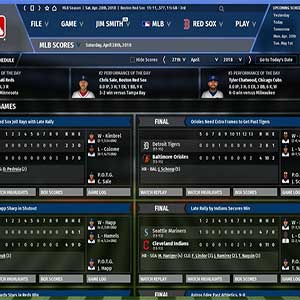 Out of the Park Baseball 19 Paramètres de l'équipe