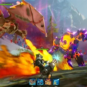 Out of Time - Boss Golem de Lave