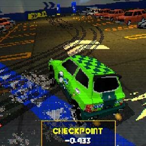 Parking Garage Rally Circuit - Point de Contrôle