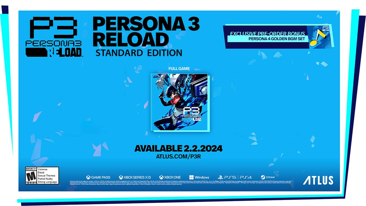 Persona 3 Reload Édition Standard