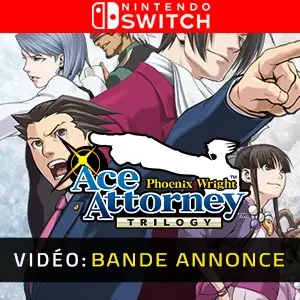 Phoenix Wright Ace Attorney Trilogy Nintendo Switch - Bande-annonce vidéo