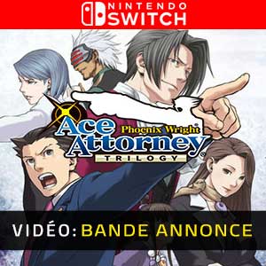 Phoenix Wright Ace Attorney Trilogy Nintendo Switch Bande-annonce Vidéo