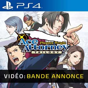 Phoenix Wright Ace Attorney Trilogy PS4 Bande-annonce Vidéo