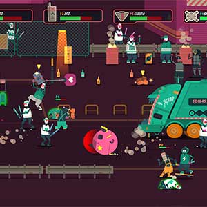 PixelJunk Scrappers Deluxe Guerre
