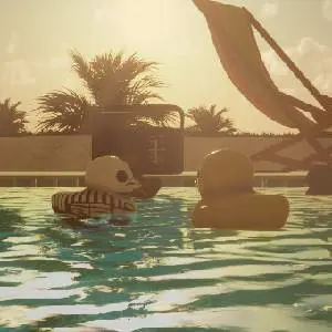 Placid Plastic Duck Simulator Ducks Galore - Coucher de Soleil