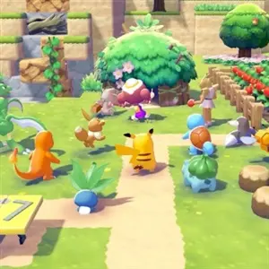 Pokemon Pokopia - Jardin