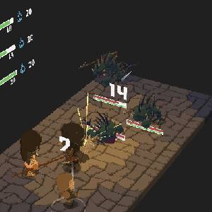 Potato Flowers in Full Bloom - Bataille