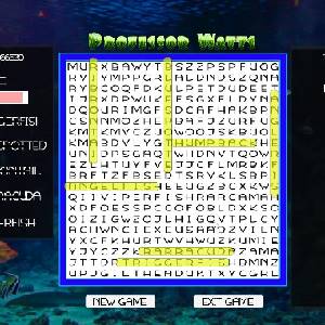 Professor Watts Word Search: Into The Ocean - Mots