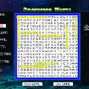 Professor Watts Word Search: Into The Ocean - Poissons