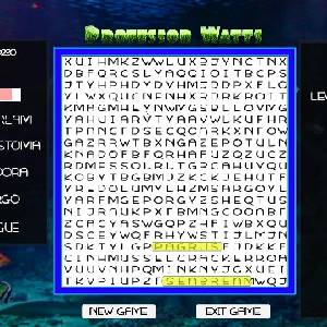 Professor Watts Word Search: Into The Ocean - Pêle-Mêle