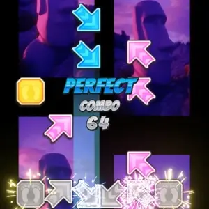 PUMP IT UP RISE - Flèches de défilement