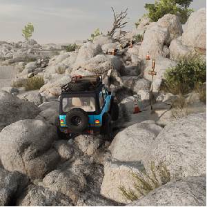 Pure Rock Crawling - Sentier Rocailleux